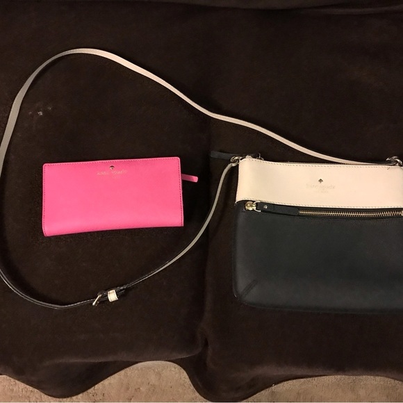Kate Spade Leather Crossbody and Wallet - Picture 1 of 10